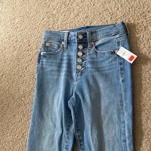 GAP True skinny high rise jeans